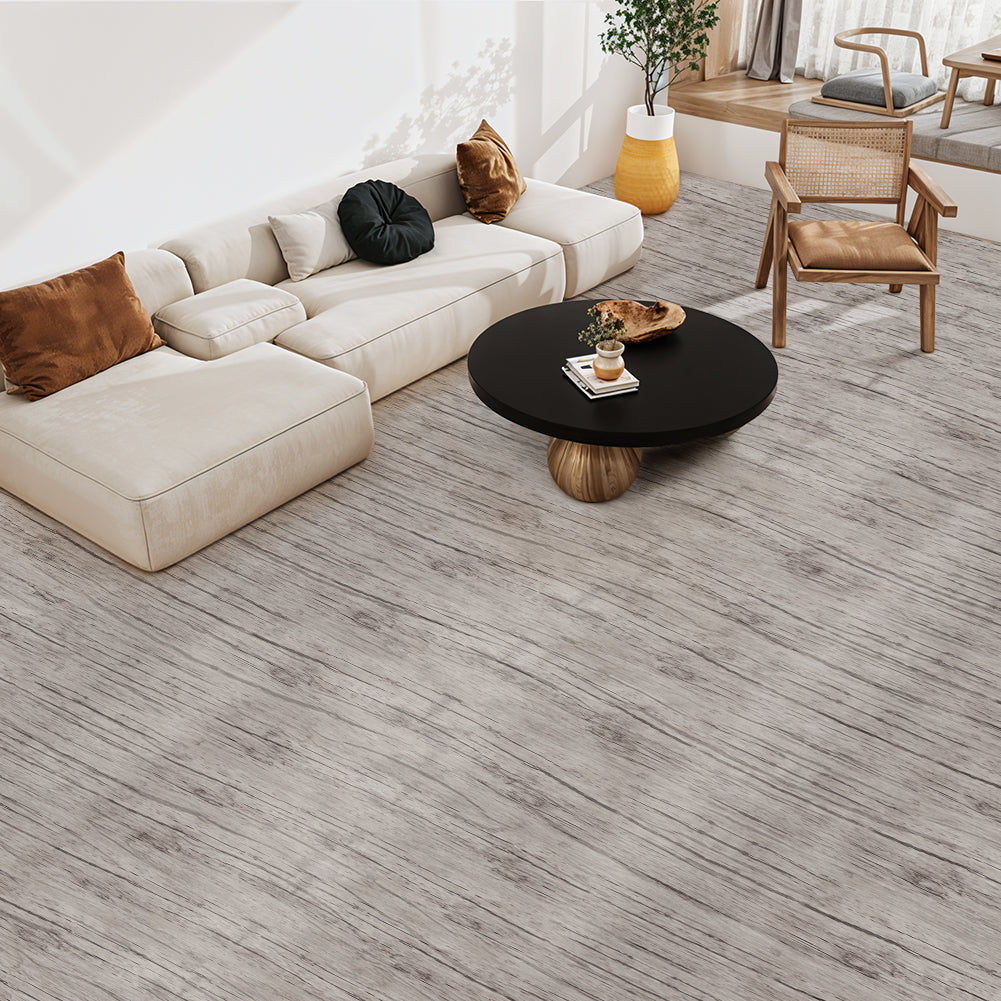 Diy Self-adhesive Pvc Wood Flooring Rustic Lifelike Wood Grain