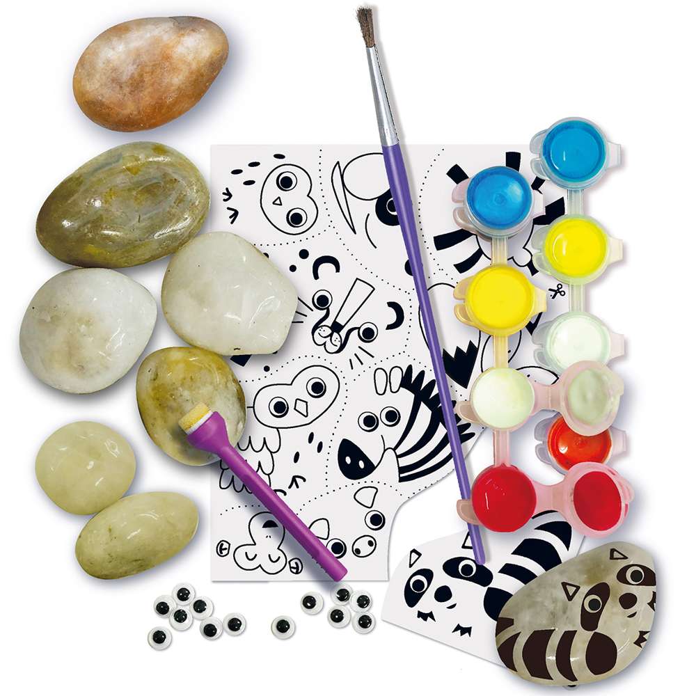 Kidzmaker - Magical Animal Rock Painting