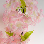 Leaf 150cm Artificial Pink Cherry Blossom Tree