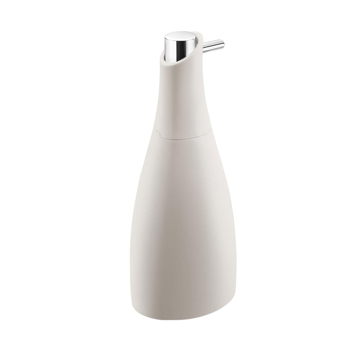 Soap Dispenser 300ml, Matt Grey Unique Design Soft Finish Saku Collection