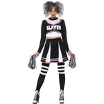 Gothic Cheerleader Costume | Medium