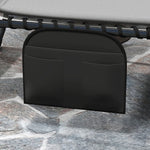 Folding Sun Loungers Set Of 2, Reclining Sun Bed | Light Grey