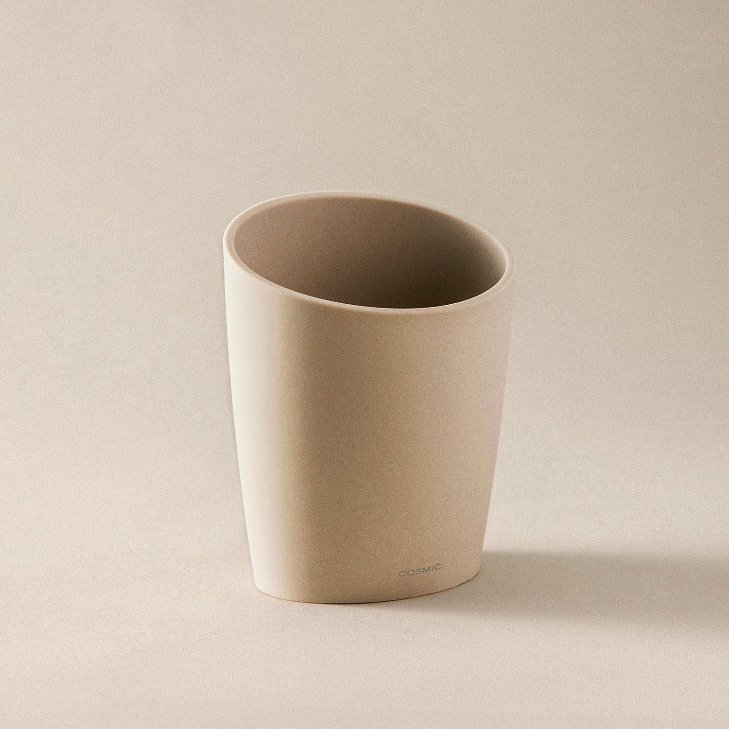 Toothbrush Holder, Soft-finish Coating, Saku Collection | Sand