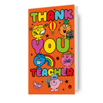 Mr Men & Little Miss Thank You Teacher Card Official Product