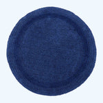 Luxury Reversible Cotton Bath Mat | 80cm | Navy Blue