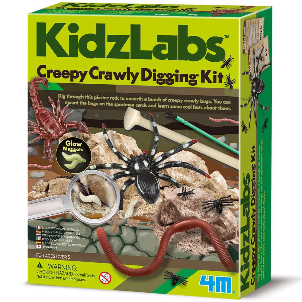 Kidzlabs - Creepy Crawly Digging Kit