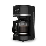Programmable Drip Coffee Maker With Digital Display And 1.5l Glass Carafe