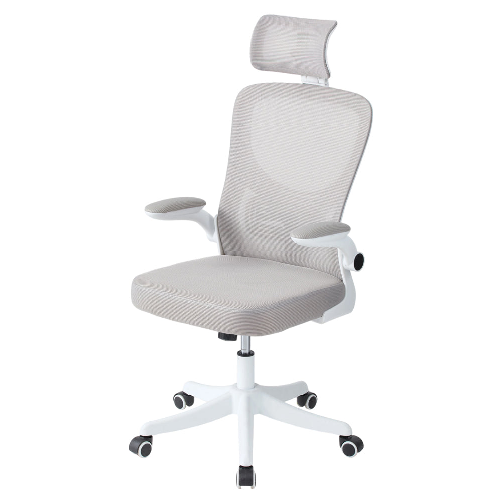 Height Adjustable Comfortable Mesh Office Chair | White