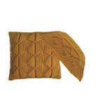 Esmi Cushion Set | Set-of-2 | Mustard Yellow