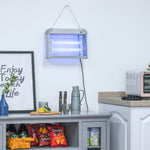 20w Mosquito Killer Electric Insect Fly Pest Bug Zapper | Gray