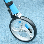 4 Wheel Rollator With Seat And Bag Dual Brakes