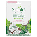Hydrating Coconut Water Sheet Mask With 8% Pre-pro Biotich Ferment, 5x25g | Set of 5 | White