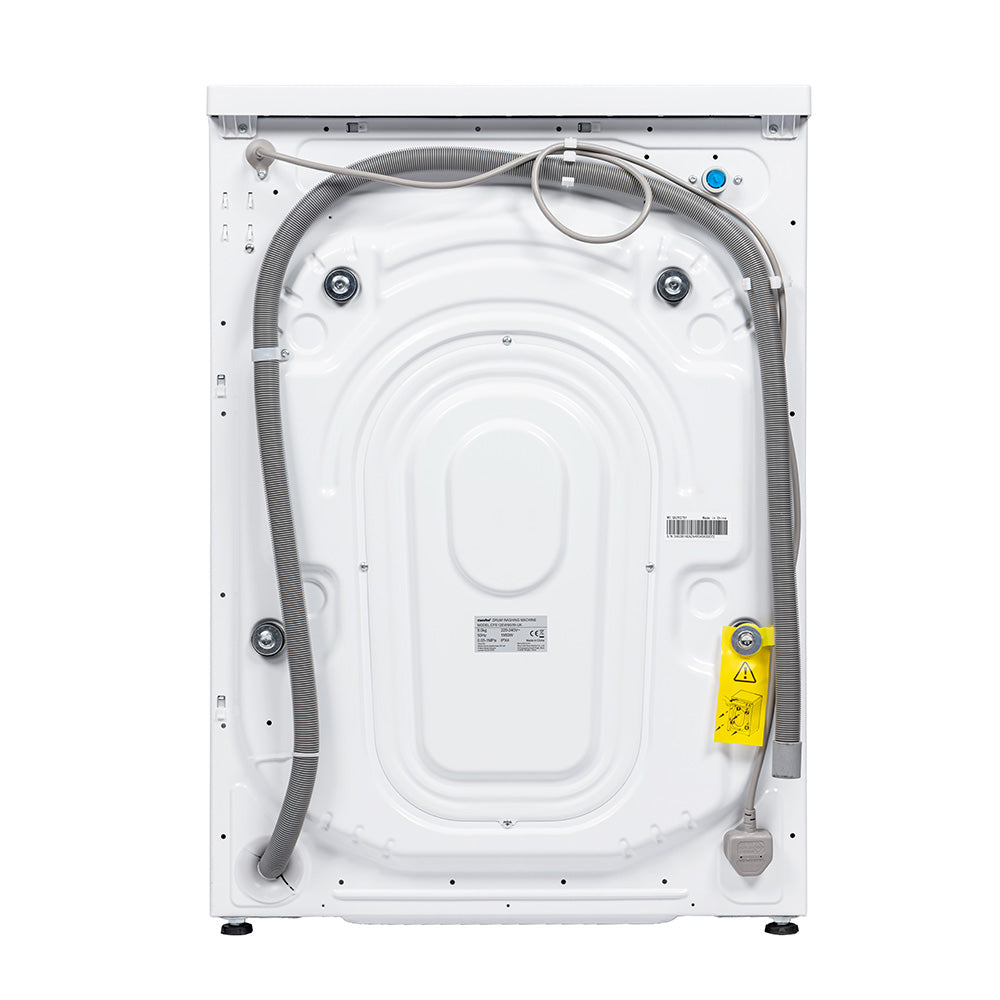 9kg Front Load Washing Machine – Slim Design With 15 Wash Programs, Quick & Steam Wash, Child Lock, Led Display, And Inverter Motor