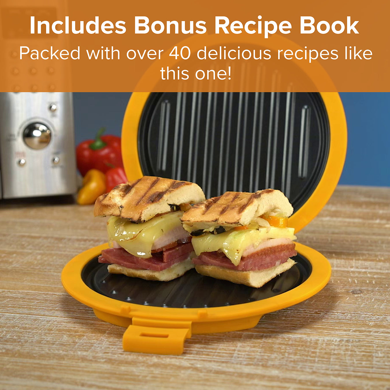 Von Home Snap Grill – Microwave Grill Pan