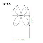 Breeins 10pcs Decorative Garden Border Fence Panels