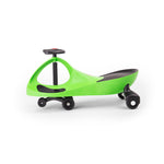 Unique Self Propelled Kids Ride On Toy, Wiggle Car - Green