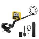Deep Professional Metal Detector Hunt Treasure Gold Coins Waterproof | Black