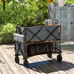 200kg Double Decker Trolley, 350l Capacity | Gray