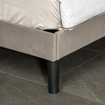 Double/king Bed Frame With 5 Level Adjustable Headboard | Double