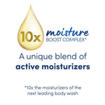 Body Love Moisture Boost Body Cleanser With Hyaluronic Acid 517ml, 6-pack