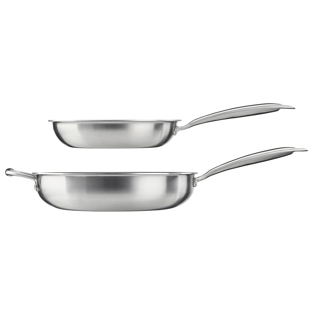 Tri-ply 2 Piece Frying Pan Set - 22cm & 28cm