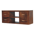 Solid Wood Luca Media Unit