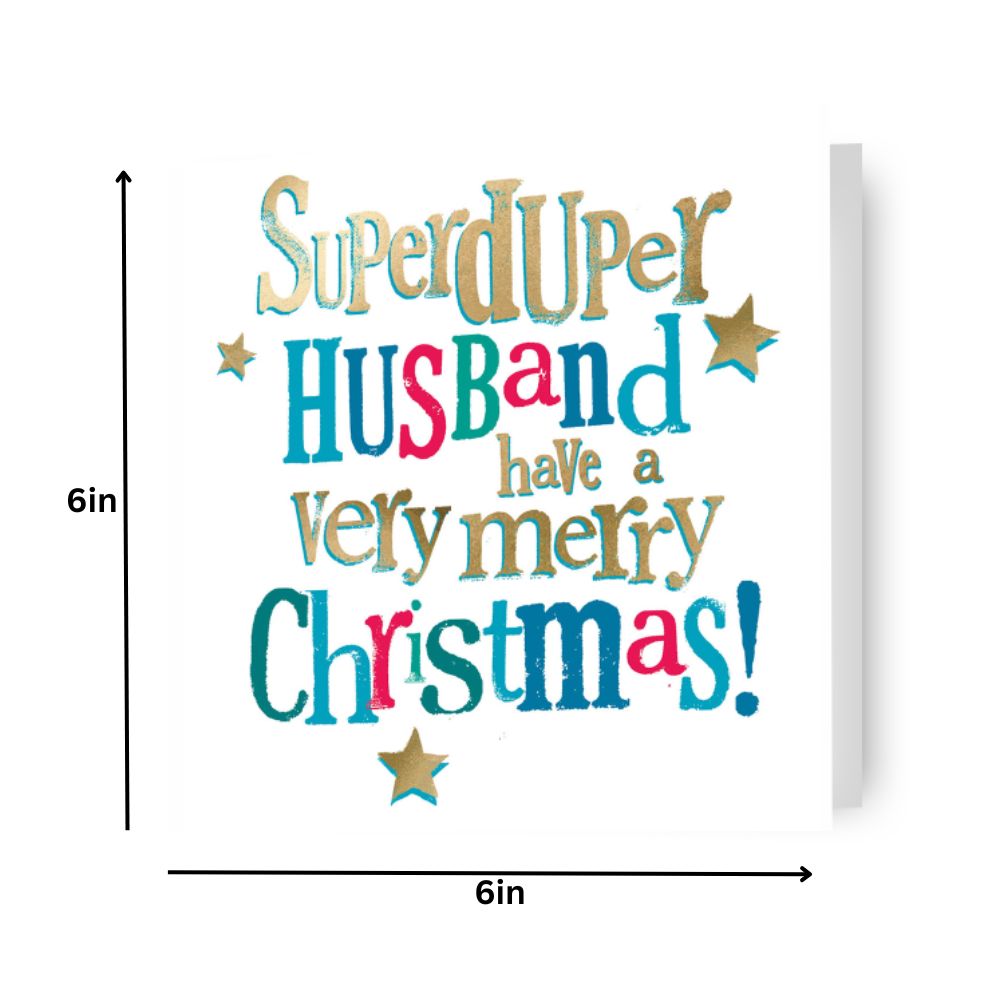 Husband Christmas Card Official Product