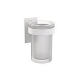 Wall-mounted Toothbrush Holder, Self-adhesive, White, Stick Collection