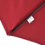 4.6m Double-sided Sun Umbrella | Red