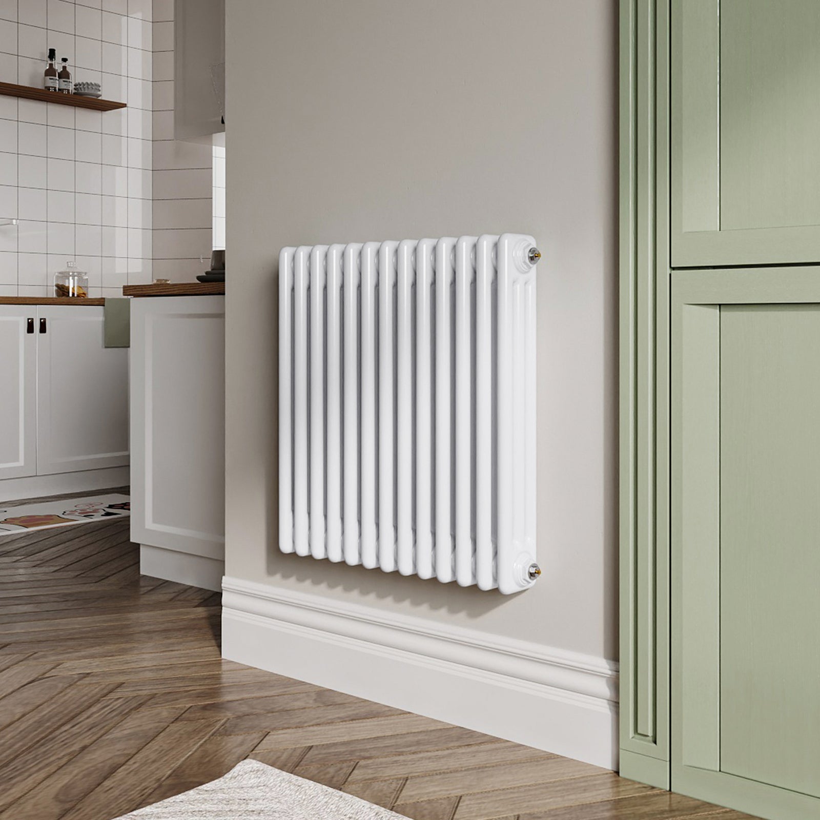 3637 Btu Horizontal 3 Column Radiator
