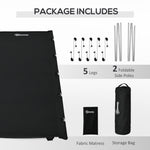 Lightweight Portable Camping Cot For Adults & Kids | Black