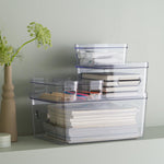 Compact Clear Lid For Large Storage Box, Bpa Free & Recycled Plastic
