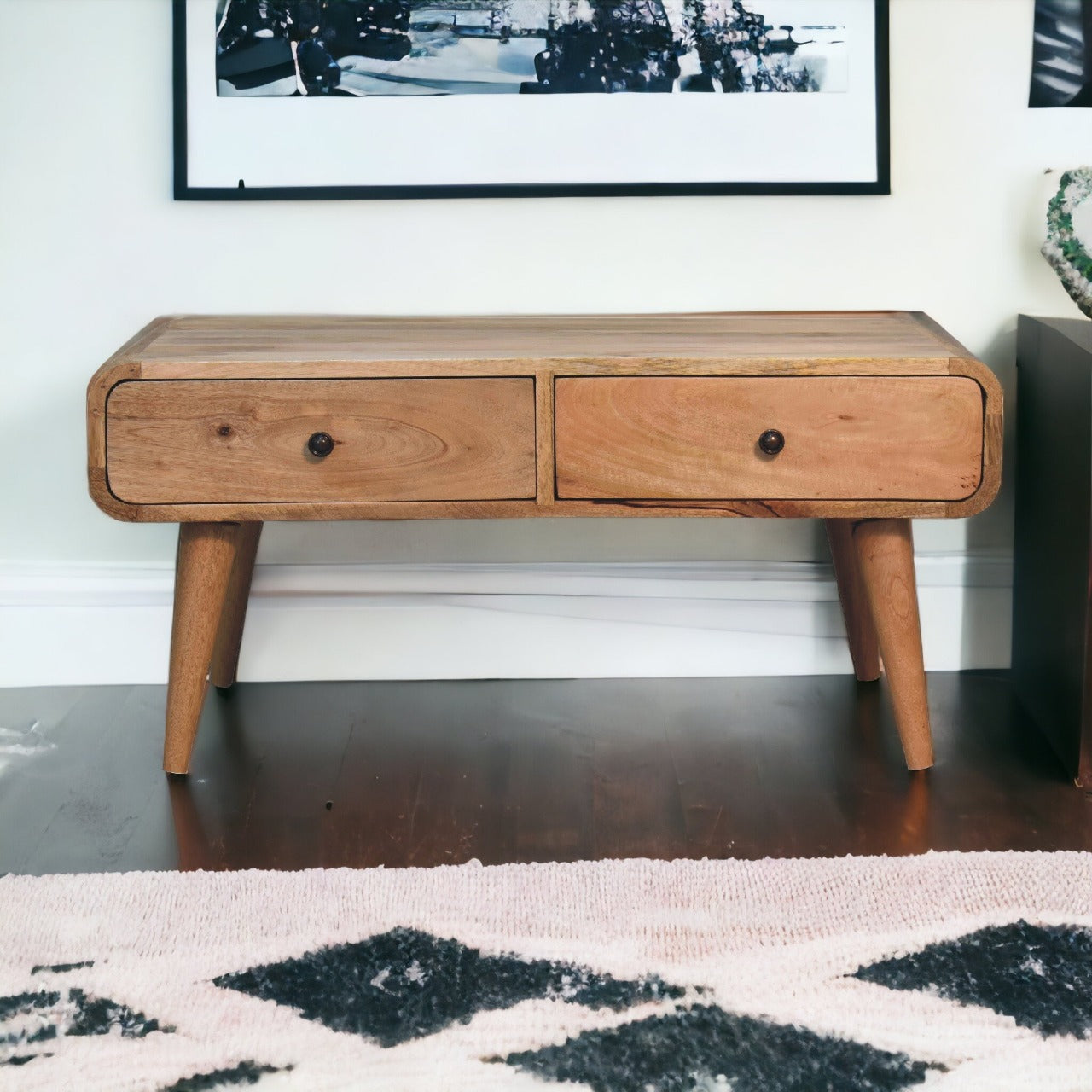 Solid Wood Sonata Oak-ish Coffee Table