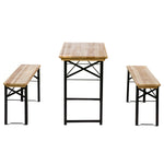 Portable Folding Camping Picnic Table And Bench Set