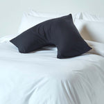 Egyptian Cotton V Shaped Pillowcase 200 Tc | V Shape | Black