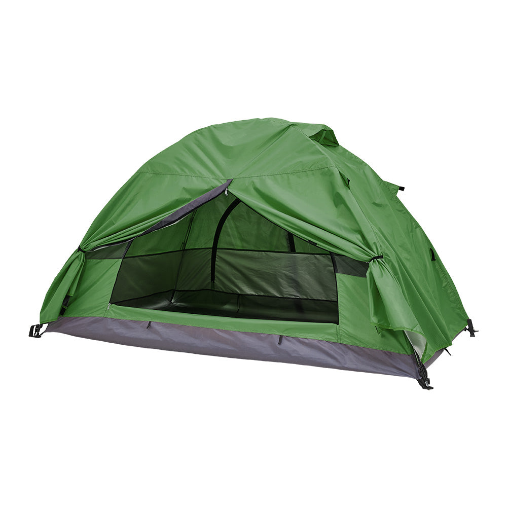 Portable Camping Tent With Detachable Top Cover