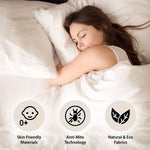 Cloud Medium Pillow Top Pocket Sprung Mattress | Single | White/Black