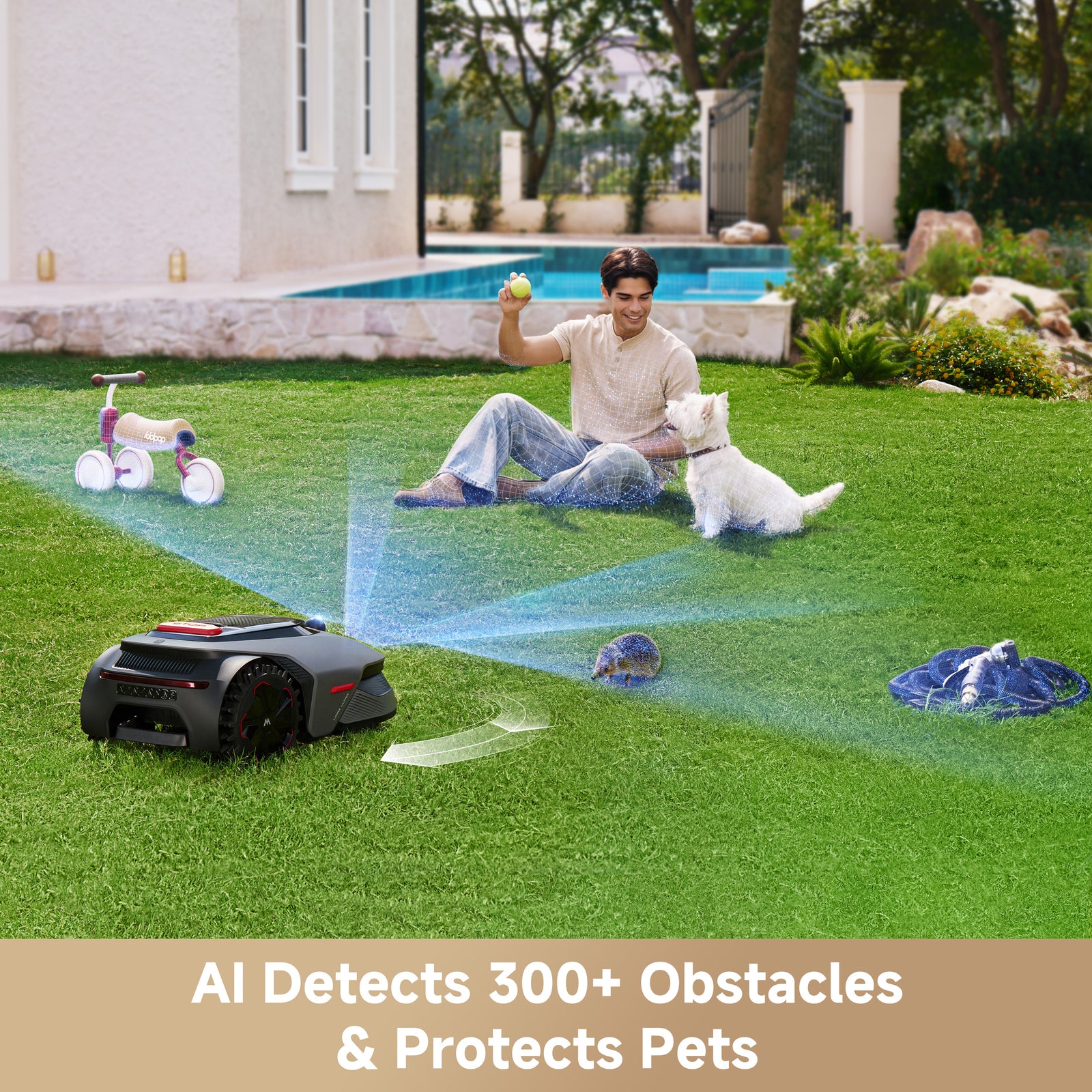 Lidax Ultra 800 Robotic Lawnmower For Lawns Up To 800m2