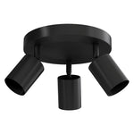 Emitto 3-way Spotlight Ceiling Light Adjustable Gu10 Modern Round Base