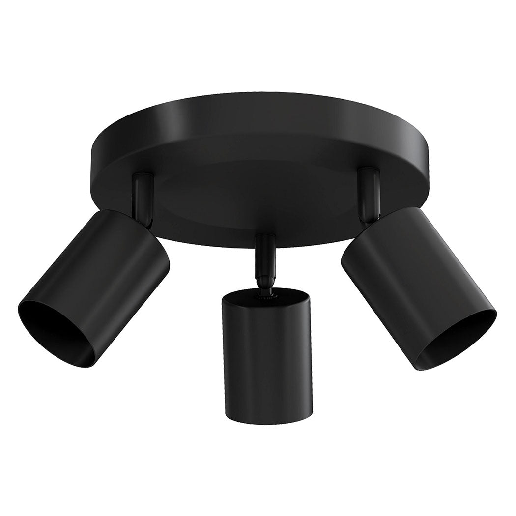 Emitto 3-way Spotlight Ceiling Light Adjustable Gu10 Modern Round Base