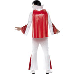 Elvis Costume, White & Red | Medium
