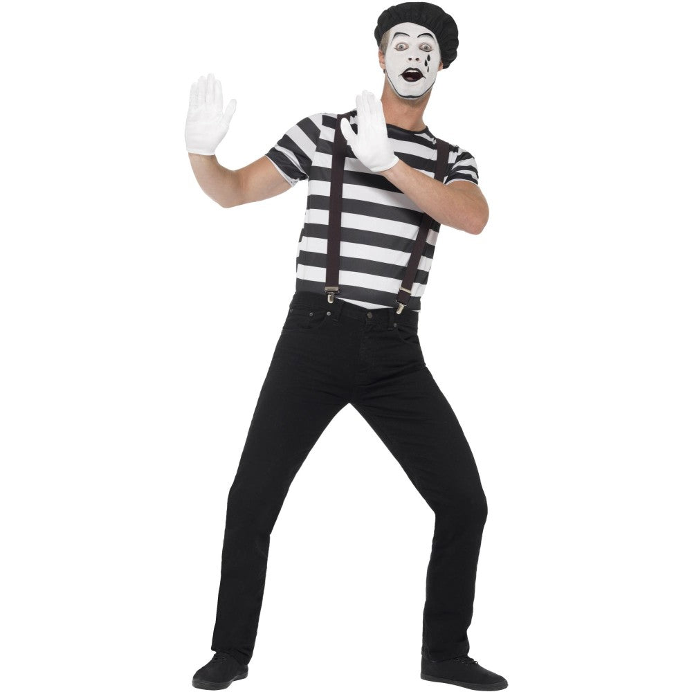 Gentleman Mime Artist Costume | Medium