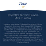 Dermaspa Summer Revived Gradual Self Tan Body Lotion, 3 Pack, 200ml