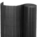 Pvc Privacy Fence Screen For Balcony & Garden, Sun-blocking Outdoor Fence Panel, 3m L X 1/1.2/1.5/1.8/2m W Privacy Screen | Large | Dark Gray