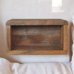 Solid Wood Soba Wall Mounted Bedside