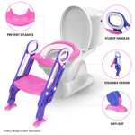 Foldable Padded Toddler Potty | Red