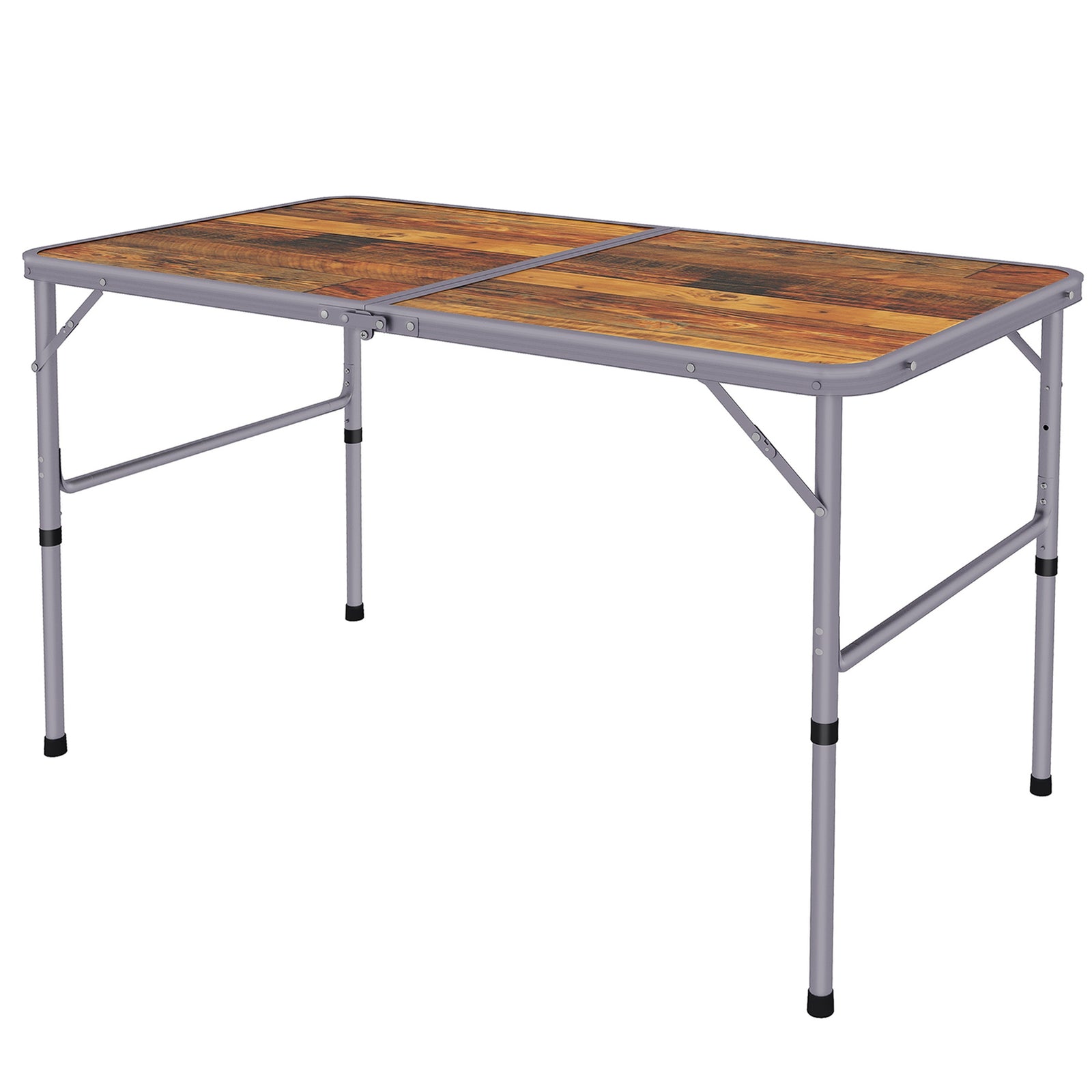 Portable Aluminum Folding Picnic Table Outdoor Lightweight
