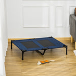 Pawhut Pet Raised Bed Dog Cat Hammock Puppy Large Cots Camping Portable Outdoor