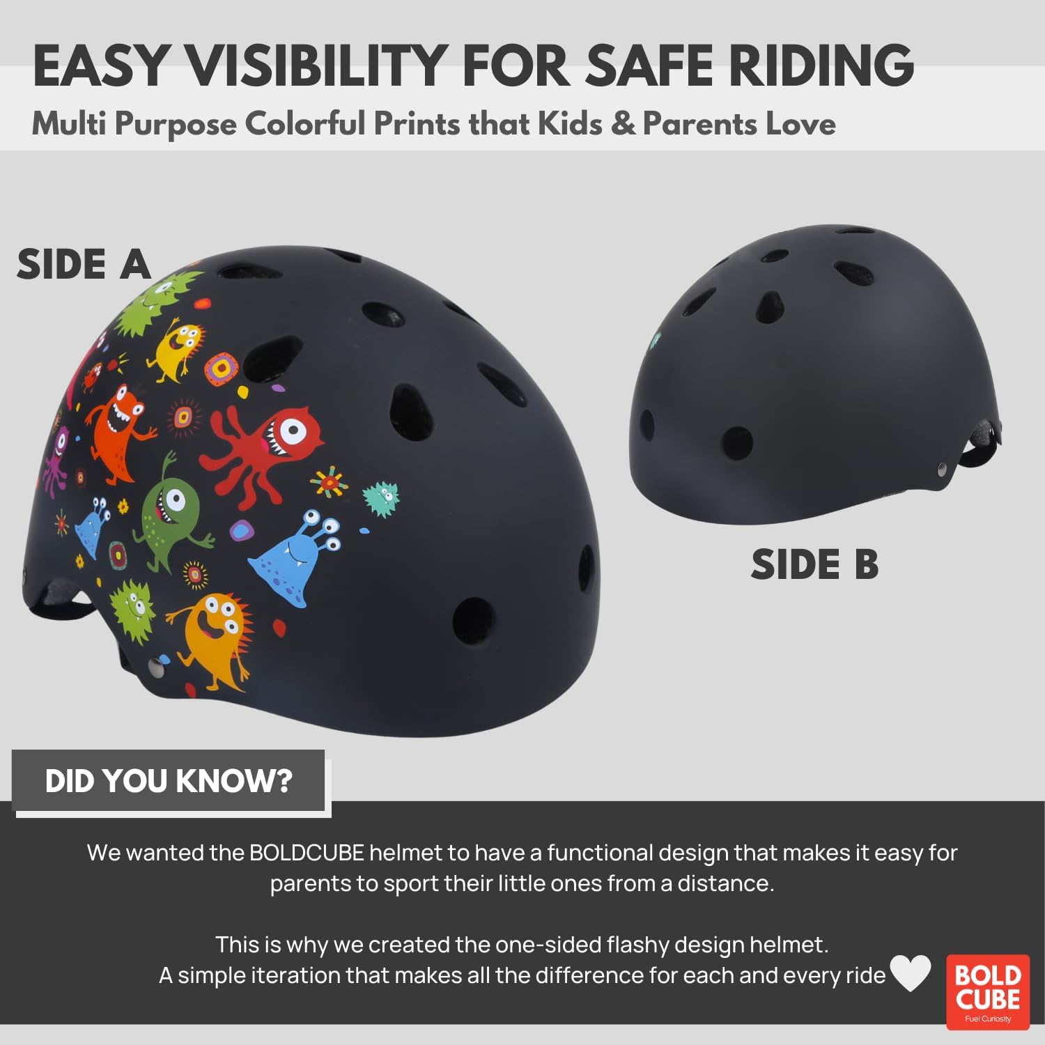 Kids Helmet - S | Black