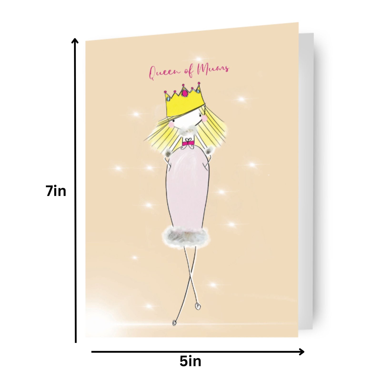 Bexy Boo Queen Of Mums' Mother's Day Card Official Product